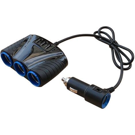 12v Autoladegerät 3 In 1 Zigarettenanzünder Wechselrichter Netzteil Usb Autoladegerät Buchse Für Iphone Ipad Handy Dvr Gps 1st