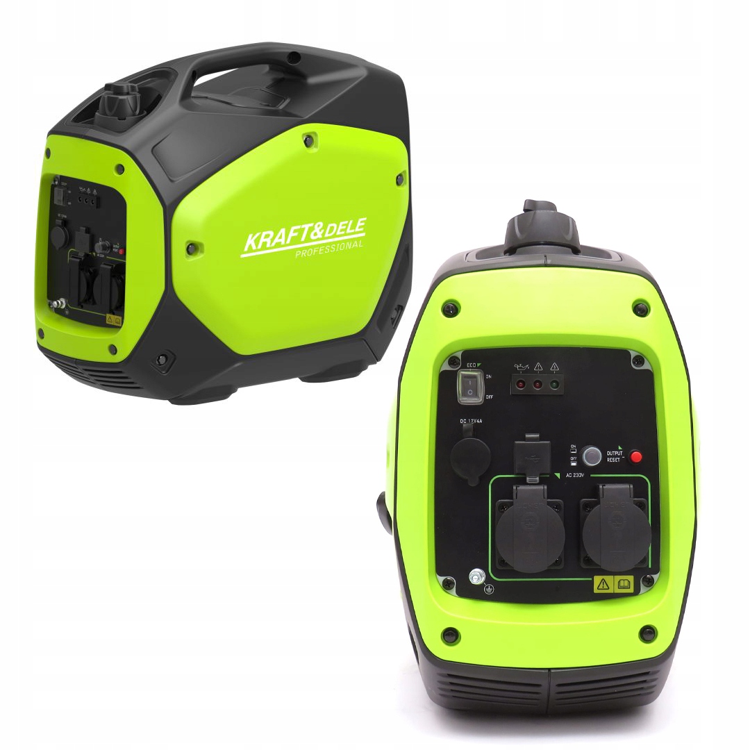 Kraft&dele 3000 W Einphasen-tragbarer Generator, Benzin Kd685