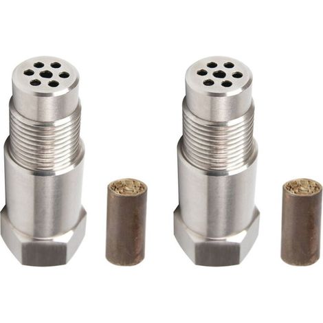 2er-pack O2-sensor, Auto-sauerstoffsensor Cel Fix Check Engine Light Eliminator Adapter Sauerstoff M18x1,5 Trimec