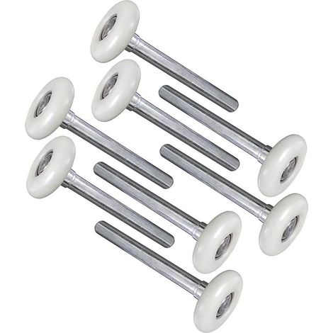 8 Stück Garagentorrollen, Langlebiges Nylon, 5,1 Cm, 6200zz 11 Kugellager, 170 Mm Welle (8 Stück Garagentorrollen, 170 Mm)