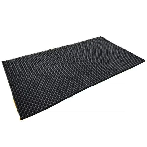 Akustik-polyurethanschaum Wellenform 40 Mm 100 X 200 Cm Selbstklebende Schallschutzplatte Schallabsorptionsplatte