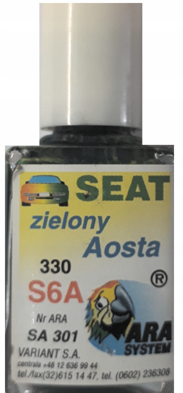 Seat Ls6a S6a Aostagruen Lackausbesserungsstift Für Kratzer