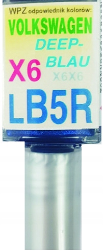 Vw Lb5r X6 Tiefblauer Autolack Kratzerreparatur 10 Ml Arasystem