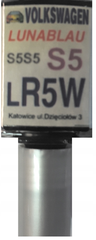 Vw Lr5w S5 Lunablau Autolack-kratzerreparatur 10 Ml Arasystem