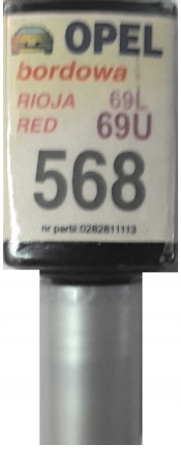 Opel 568 69u 69l Rioja Rot Lackausbesserung Für Kratzer