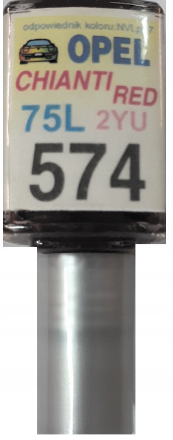 Opel 574 75l 2yu Chianti-rot Autolack-ausbesserungsstift Für Kratzer 10 Ml Ara