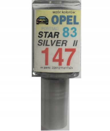Opel Z147 147 Sternsilber Ii Autolackkratzerreparatur 10 Ml Ara