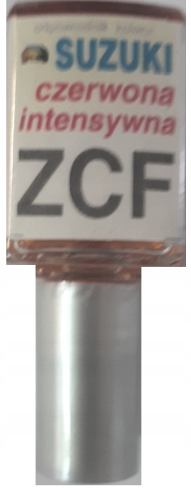 Suzuki Zcf Lackreparaturset In Leuchtendem Rot, 10 Ml