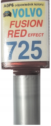 Volvo 725 Fusion, Roter Lack, Kratzerreparatur, 10 Ml Arasystem