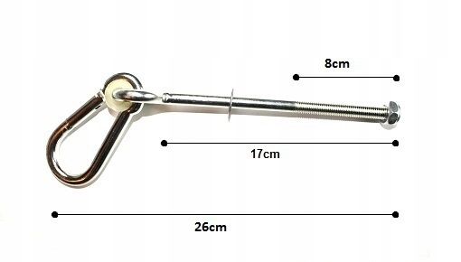Karabiner-montageverbinder-schlinge 17 Cm