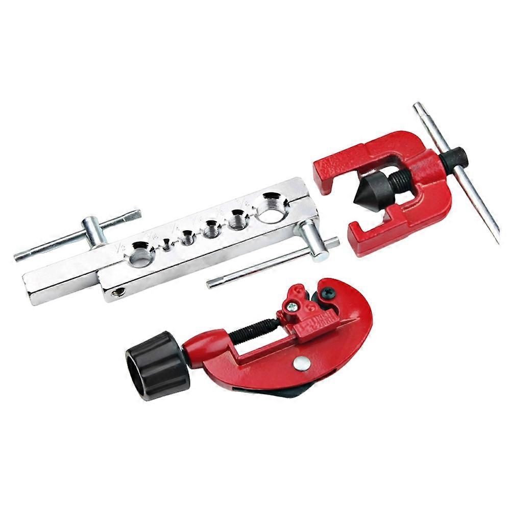 Ensemble D'Outils De Coupe-tubes Et D'Évasement, Accessoire De Coupe-tube Et D'Alésoir Pour Outils D'Évasement De Tubes En Cuivre