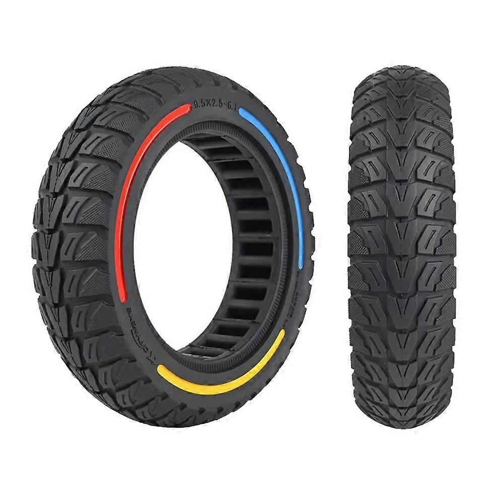 Pneu Plein 9,5 X 2,5-6,1 Pour Trottinettes Électriques, Roue De Rechange Tout-terrain, Pneu Tubeless Pour Niu Kqi3 Pro/max/sport