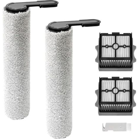 Ersatzbürstenrolle Für Tineco Floor One Stretch S6/switch S6/s7 Stretch Ultra/s6 Stretch Lite/s9 Artist/i6 Stretch/i5 Stretch, Zubehör 2 Rollen, 2 Filter, 1 Reinigungsbürste