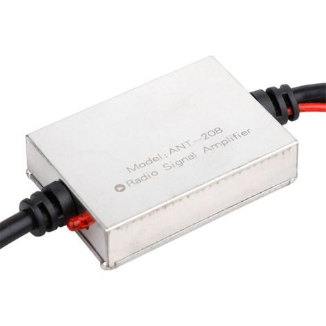 Fm Signal Verstärker Metall Auto Antenne Anti-radio Interferenz Universal Auto Booster Amp Auto Teile