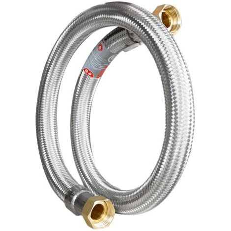 Für Den Allgemeinen Gebrauch – Flexibler Edelstahl Ø24 Mm Innendurchmesser F-f 1 Zoll (26/34) Länge 100 Cm (100 Cm, 24 Mm)