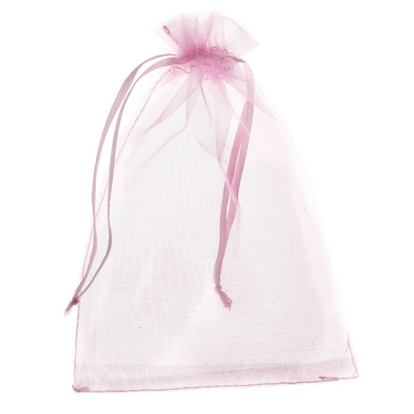 Organza-geschenktüte, Rosa, 11 X 16 Cm
