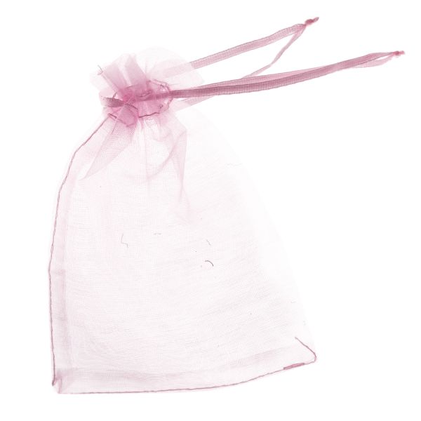 Organza-geschenktüte, Rosa, 9 X 12 Cm