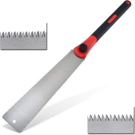 Japanische Handsäge, Austauschbare Zweischneidige Handsäge, Flexible Klinge, 31,5 Cm, Handsäge Für Holzbearbeitung