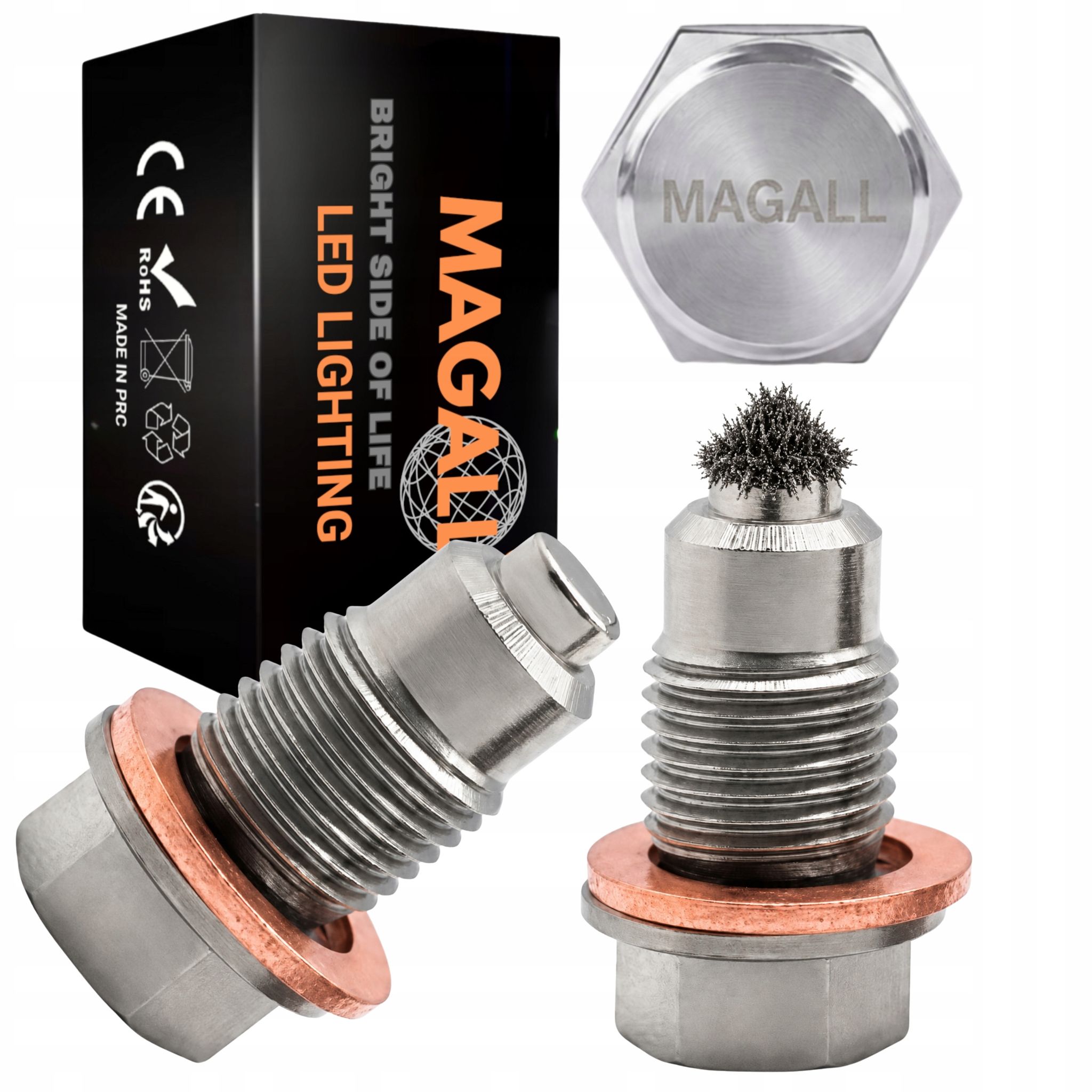 Magnetische Ölablassschraube M12x1,25 Magall Toyota Nissan Renault