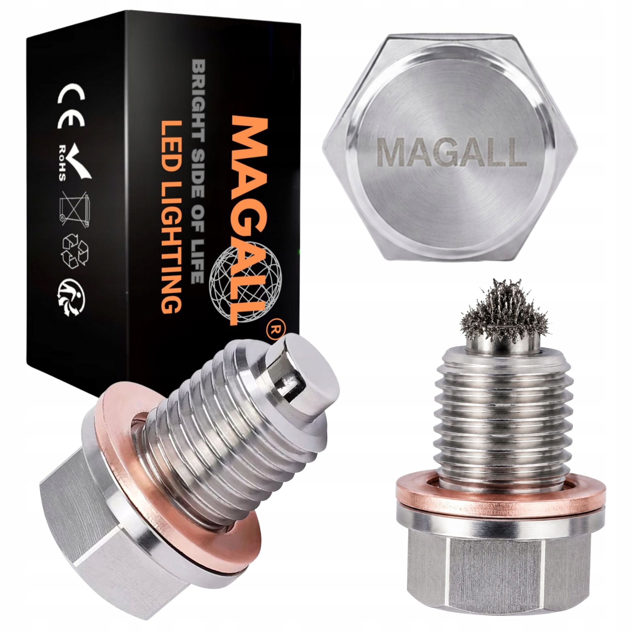 Magnetische Ölablassschraube M14x1,5 Magall Vw Audi Ford Honda Hyundai