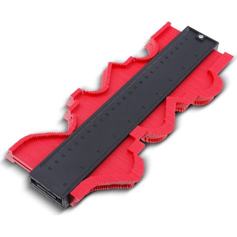 Multifunktionales Konturenmessgerät 25 Cm – Präzise Markierung Für Unregelmäßige Konturen – Langlebiges Abs-messwerkzeug – Bares