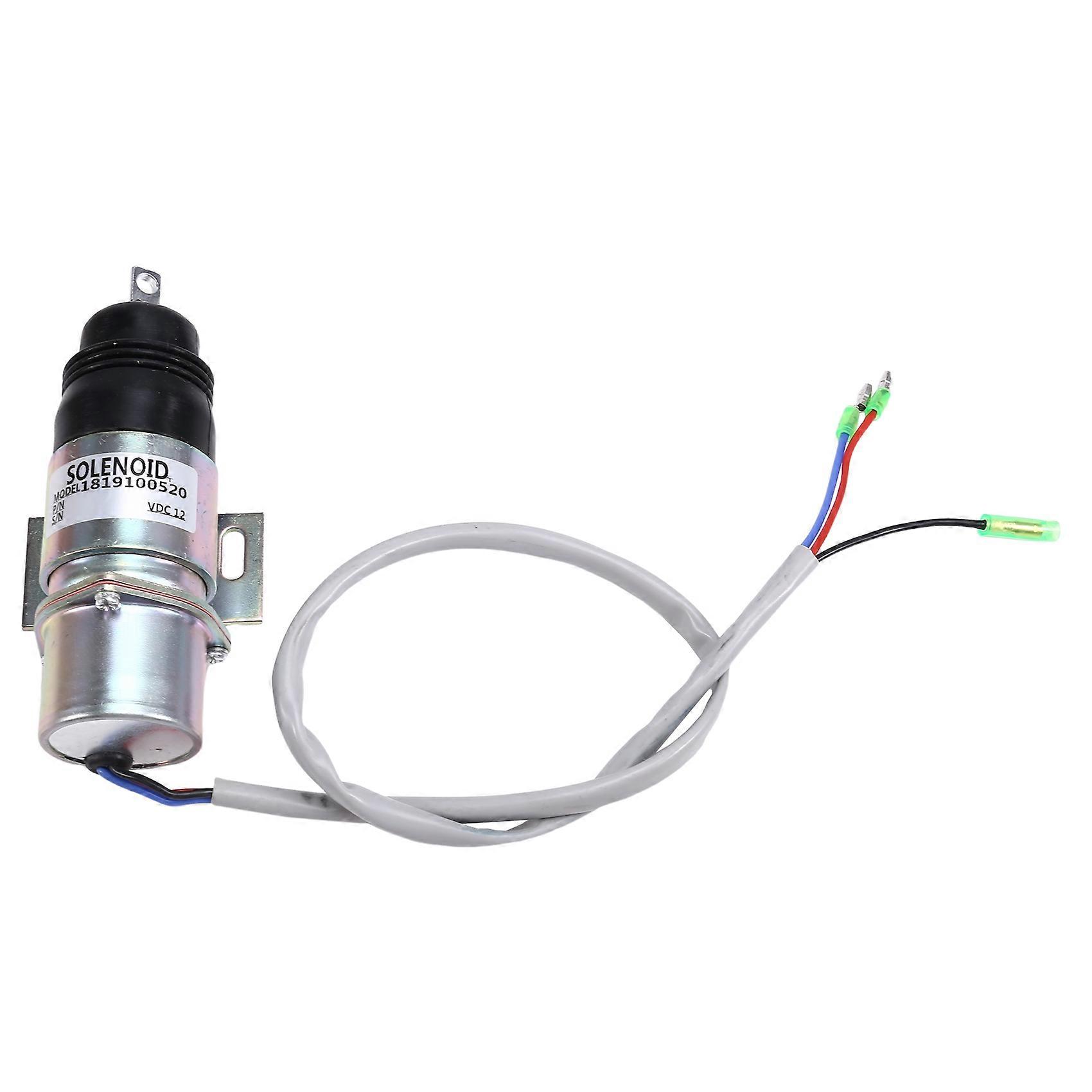 1819100520 Électrovanne D'Arrêt De Carburant Renforcée 12 V Mv2-17a Pour Moteur Isuzu, Électrovanne D'Arrêt 1-81910-052-0 Z1819100520