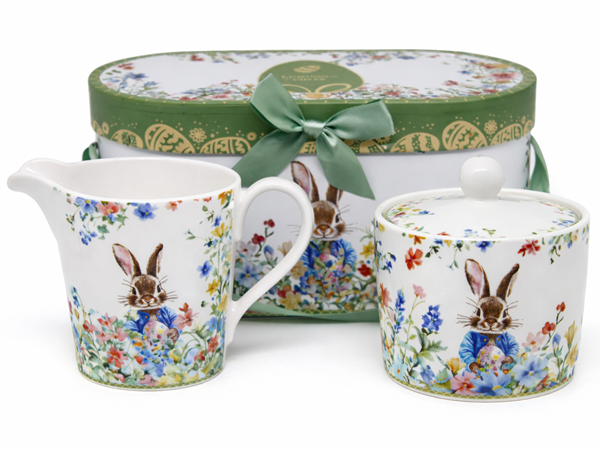 Osterset: Zuckerdose Und Milchkännchen (300 Ml)