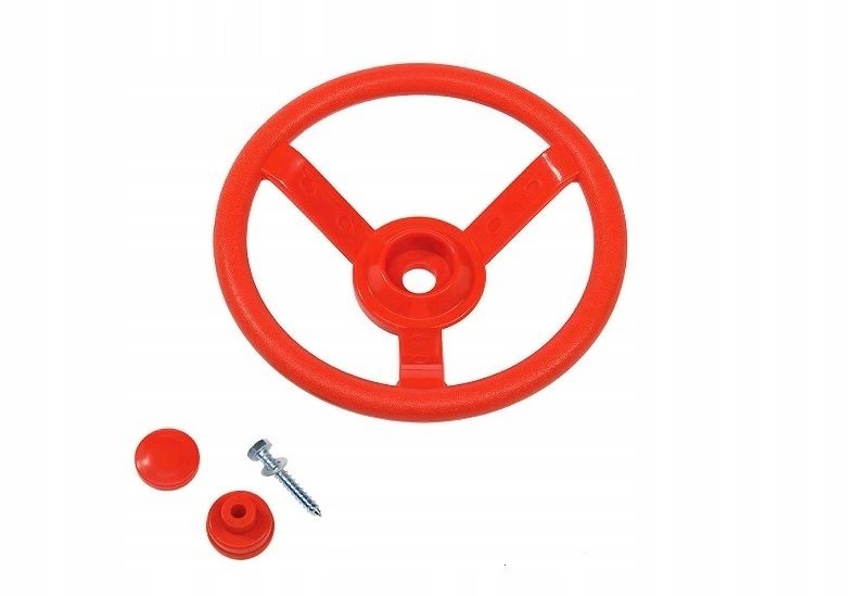 Kunststofflenkrad, Dein Spielplatz Rot