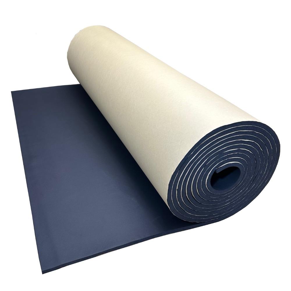 Abm-gummischaum 10 Mm 50 X 100 Cm Schalldämmend Isolierend Selbstklebend
