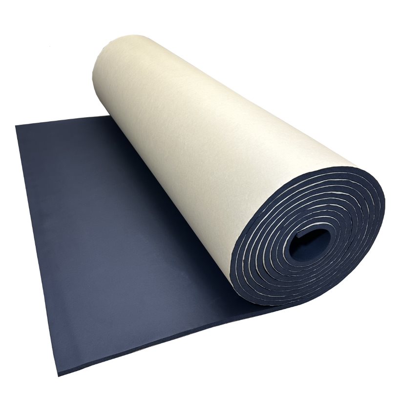 Abm-gummischaum 13 Mm 50 X 100 Cm Schalldämmend Isolierend Selbstklebend