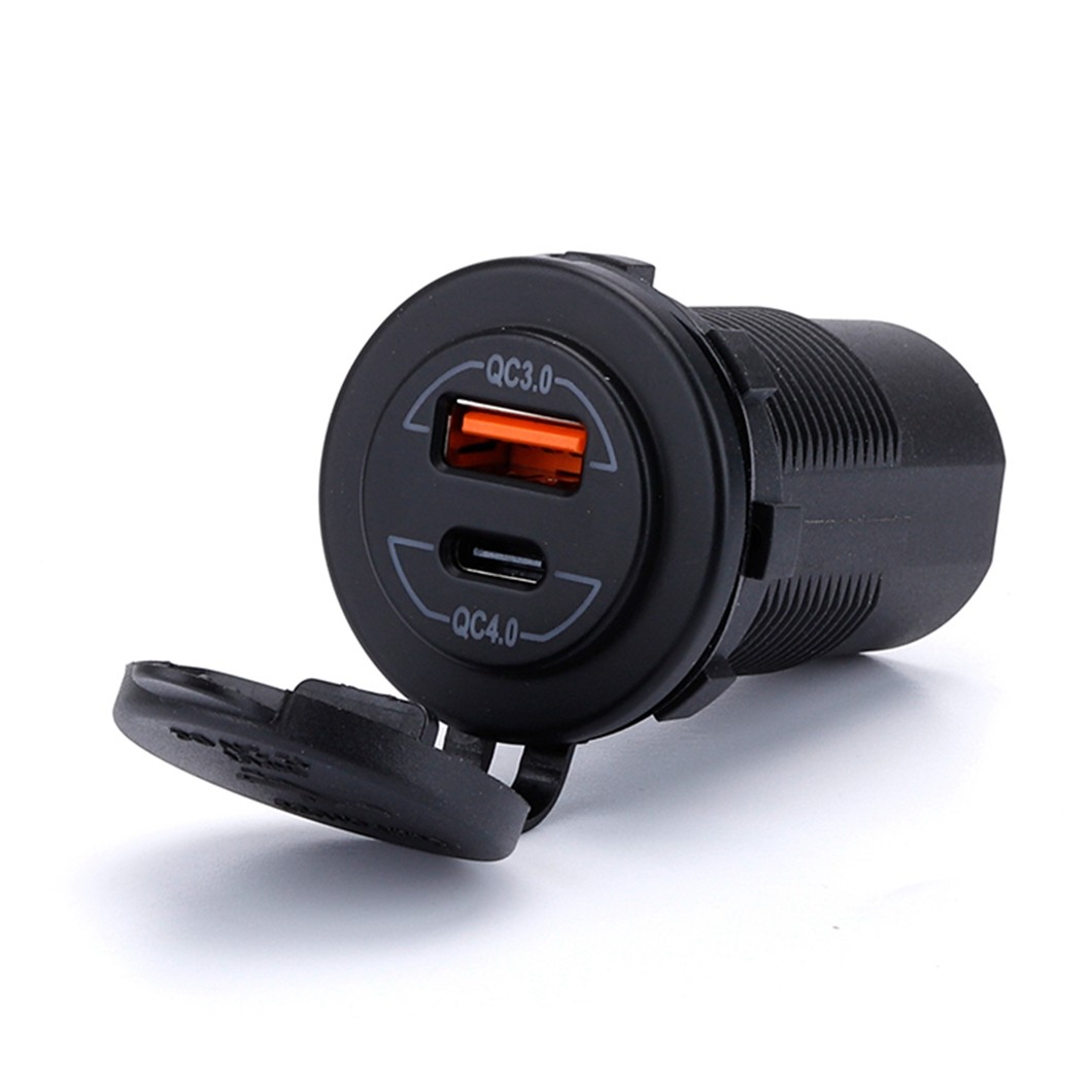 Usb-c+a Qc 4.0 Pd 60w Ladegerät Rot