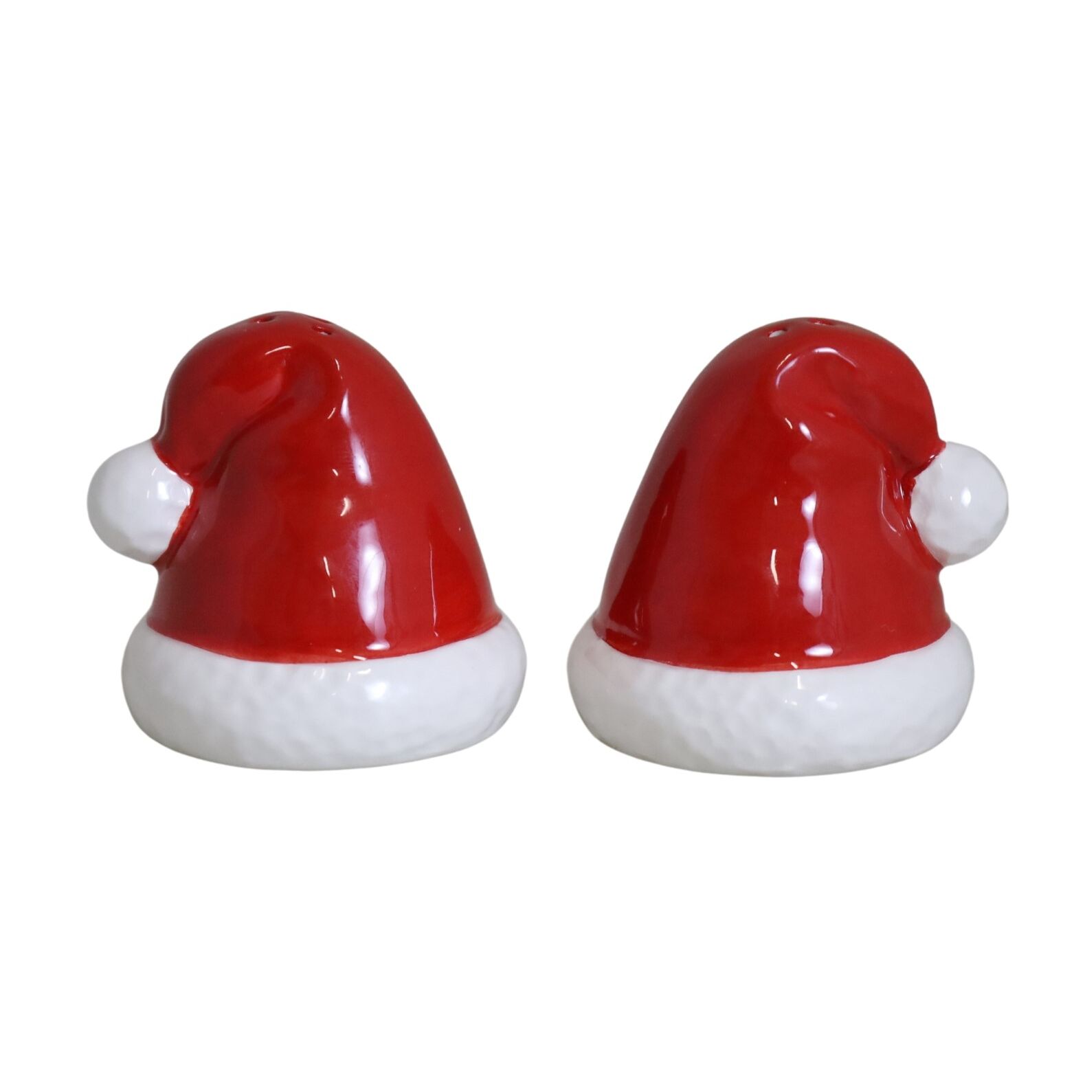Weihnachtsgewürzset, Salzstreuer, Pfefferstreuer, Weihnachtsmannmütze