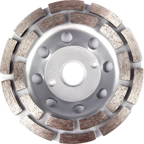 Universelle Diamant-betonschleifscheibe 125 X 22,2 Mm Pdx829.025 Zweireihig