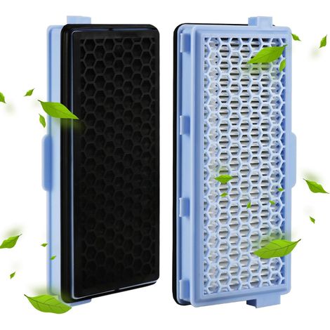2 Stück Hepa-filter-staubsauger Für Miele Compact C1 & C2, Complete C2 & C3, S8340, Hepa-filter Für Miele Filter-staubsauger