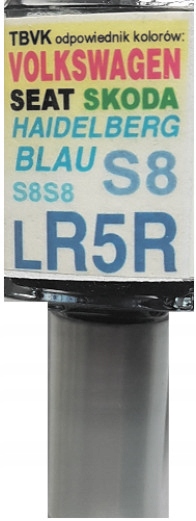 Skoda Lr5r Haidelbergblau Autolack-kratzerreparatur 10 Ml Ara