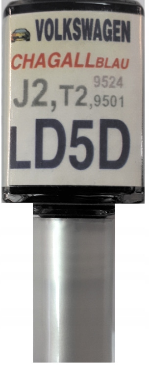 Vw Ld5d J2 T2 Chagallblau Lackausbesserung Für Kratzer