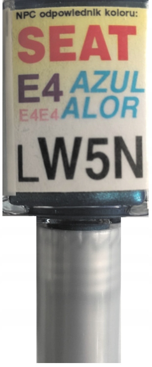 Seat Lw5n E4e4 Azul Alor Lackausbesserungsstift Für Kratzer