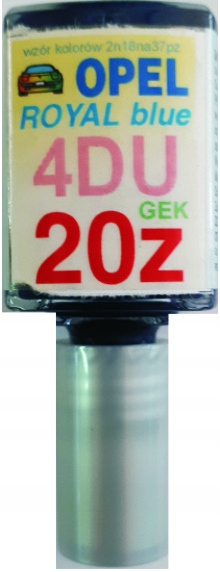 Opel 20z Königsblauer Autolack-kratzerreparatur 10ml Arasystem