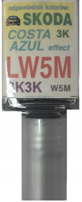 Seat Lw5m 3k3k Costa Azul Autolack-ausbesserungsspray Für Kratzer, 10 Ml Ara