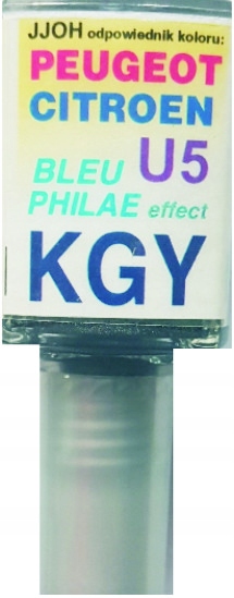 Citroen Peugeot Kgy Bleu Philae Autolack-kratzerreparatur 10 Ml Ara