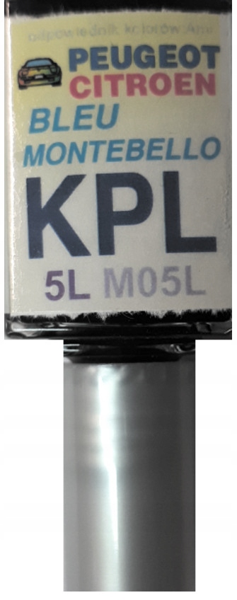 Citroen Peugeot Kpl 5l Bleu Montebello Lackausbesserungsstift Für Kratzer, 10 Ml Ara