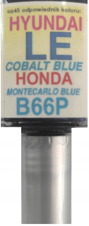 Honda B66p Montecarlo Blau Lackausbesserung Kratzerreparatur