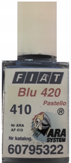 Fiat 410 420 Blu Pastell-lackausbesserung Für Kratzer