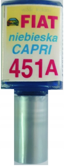 Fiat Blauer Capri 451a Autolack-kratzerreparaturspray Ara 10ml