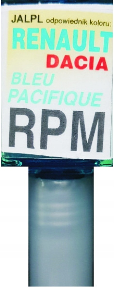 Renault Dacia Rpm Bleu Pacifique Lackausbesserung Für Kratzer Arasystem