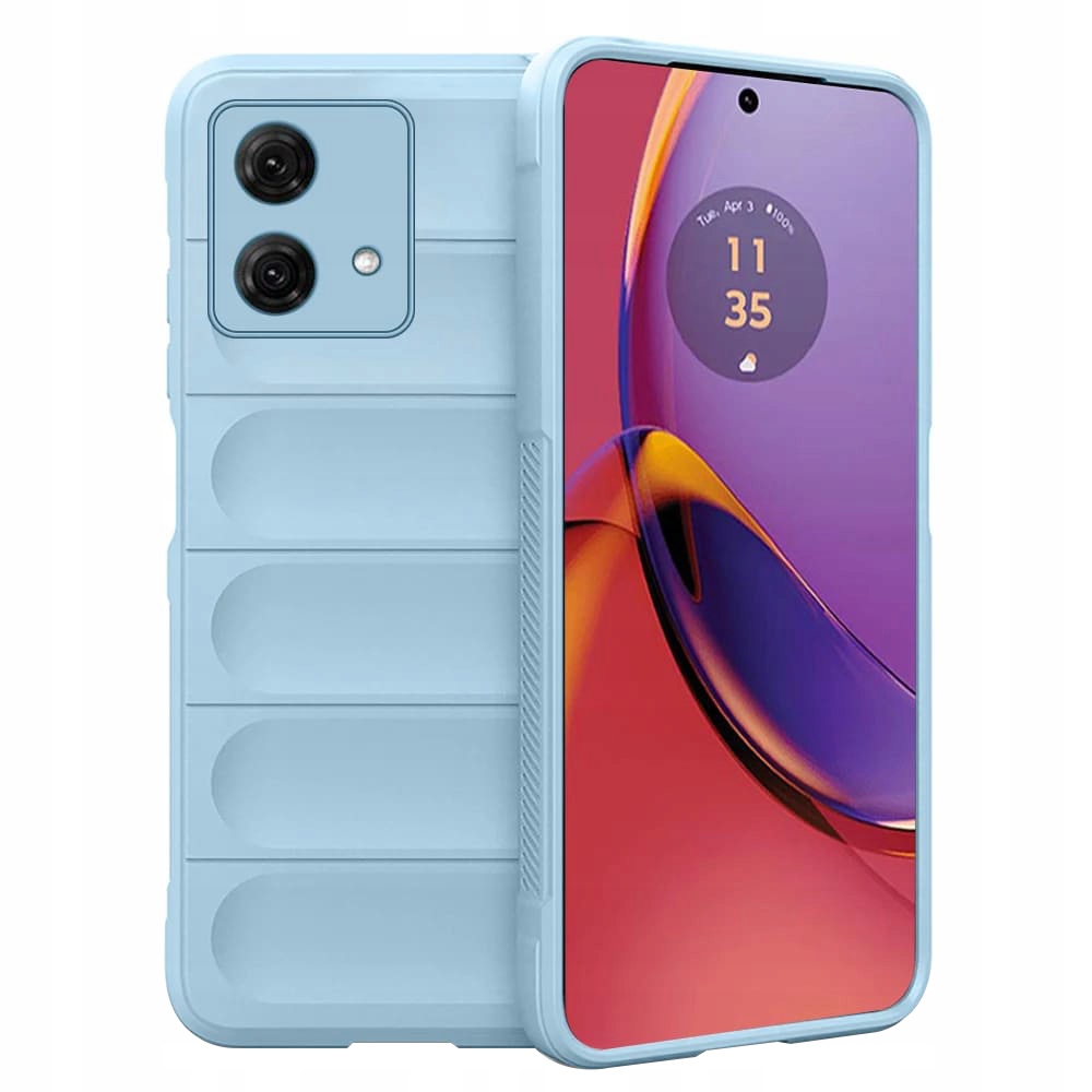 Robuste Schutzhülle Für Motorola Moto G84 – Blau