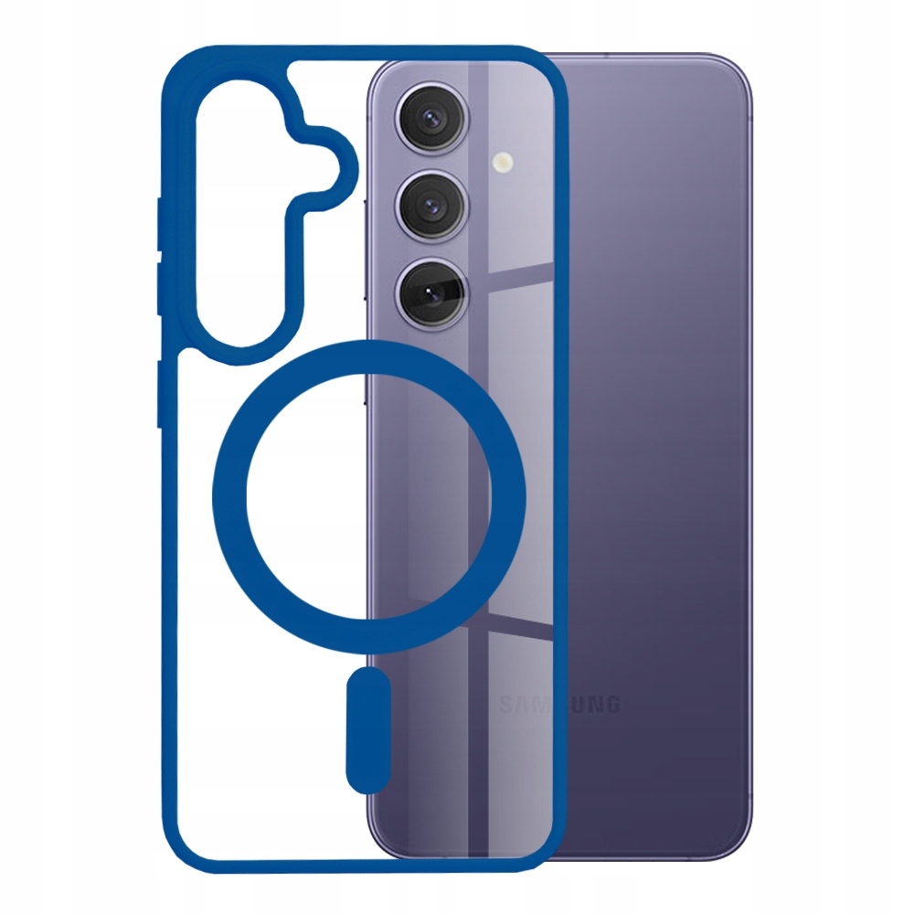 Techsuit Schutzhülle Für Galaxy S24 Plus, Rückseite, Magsafe – Blau