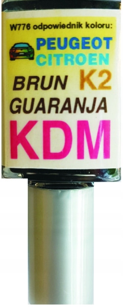 Citroen Peugeot Kdm Braun Guaranja Autolackkratzerreparatur 10 Ml