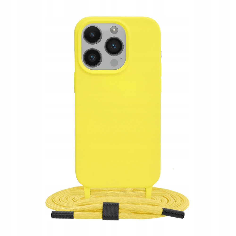 Iphone 14 Pro Techsuit Kordelzughülle – Gelb