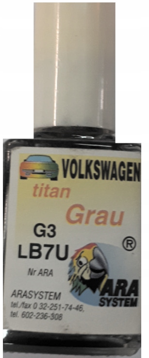 Vw Lb7u G3 Titangrau Autolack-ausbesserungsstift Für Kratzer